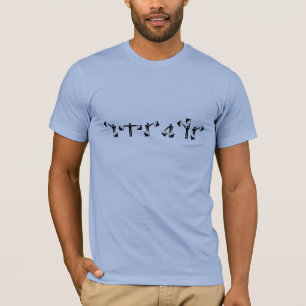 Stellen Sie einen Flaggen-Signal-T - Shirt her