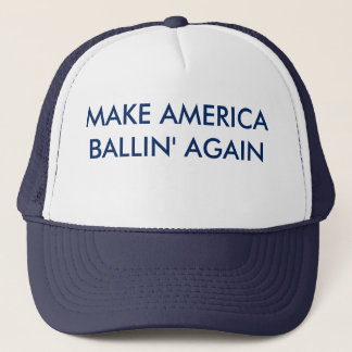 Stellen Sie Hut Amerikas Ballin wieder her Truckerkappe