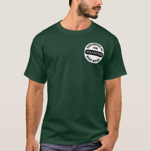 Stellen Sie Ihr eigenes einzigartiges freiwilliges T-Shirt