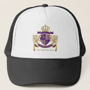 Stellen Sie Ihr eigenes Wappen Truckerkappe