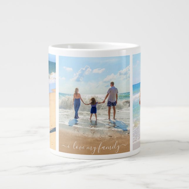 Stellen Sie Ihr Foto Kaffee Tasse Geschenk I Liebe (Vorderseite)