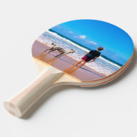 Stellen Sie Ihr Foto Pong Paddelgeschenk ein