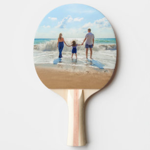 Stellen Sie Ihr Foto Pong Paddelgeschenk ein Tischtennis Schläger