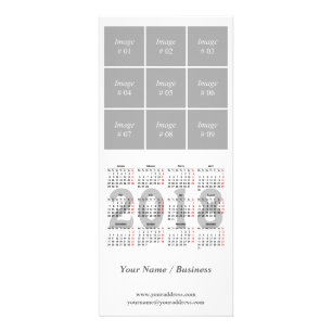 Stellen Sie Ihre eigene 2018 Kalender Werbekarte