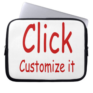 Stellen Sie Ihre eigene Hülse her Laptopschutzhülle