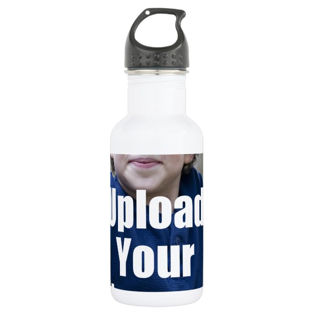 Stellen Sie Ihre eigene personalisierte Foto-Tasse Trinkflasche (Vorderseite)