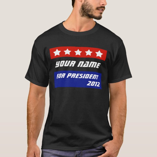 Stellen Sie Ihre eigenen patriotischen politischen T-Shirt (Vorderseite)