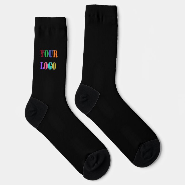 Stellen Sie Ihre Firmenlogos oder Foto-Business-So Socken (Rechts)