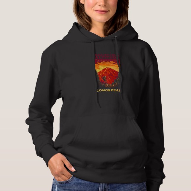 Stellen Sie Ihre Höhenlage ein Höhepunkt Wandercol Hoodie (Vorderseite)