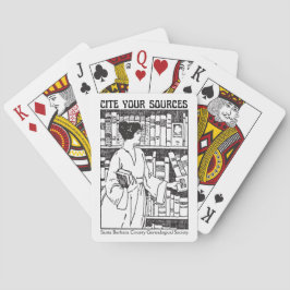 Stellen Sie Ihre Kartenquellen fest Spielkarten