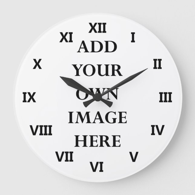 Stellen Sie Ihre römischen Zahlen auf die Uhr ein (Vorderseite)