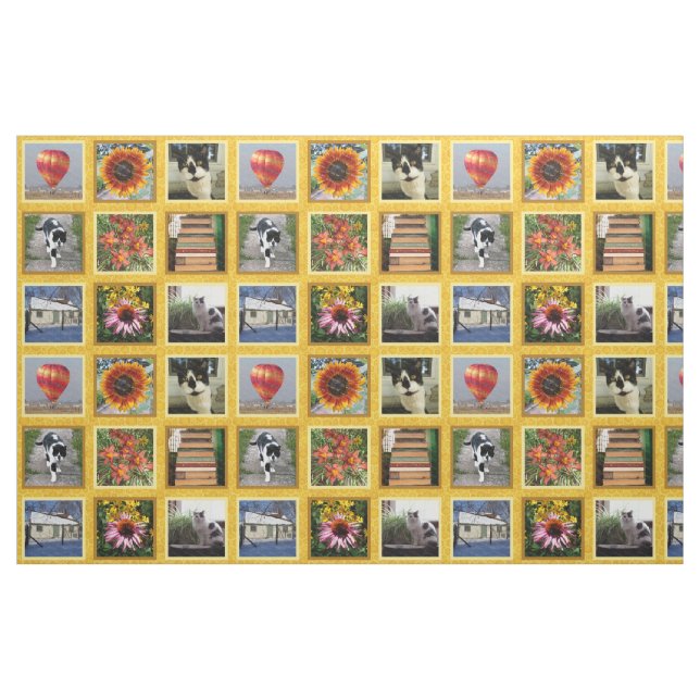 Stellen Sie Ihren eigenen 9 quadratischen Stoff (Yard (91,4 cm))