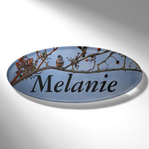 Stellen Sie Ihren eigenen Namensschild her Namenschild