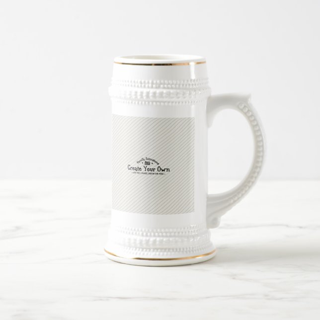 Stellen Sie Ihren eigenen Stein her Bierglas (Rechts)