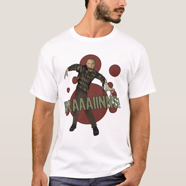 Stellen Sie Ihren eigenen Zombie-T - Shirt her (Vorderseite)