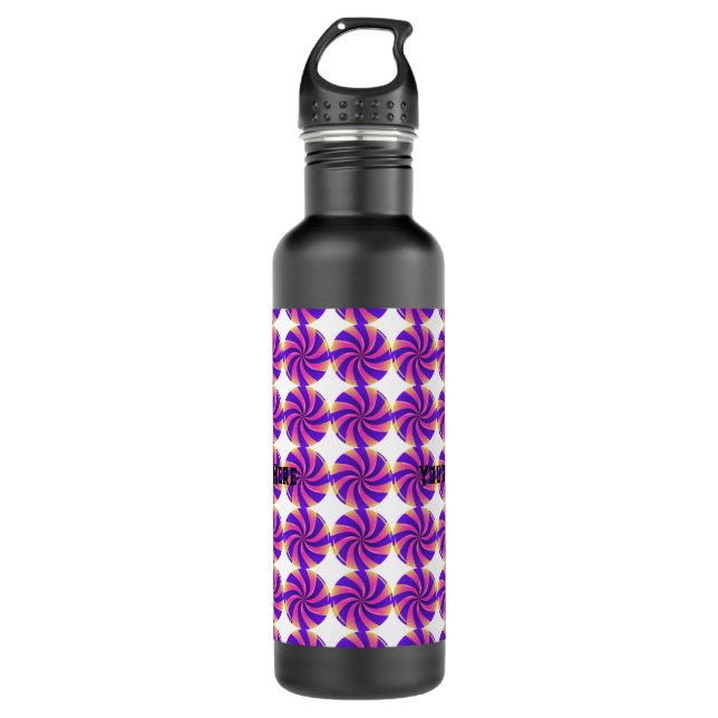Stellen Sie Ihren Text hier süße Süßwasserflasche  Edelstahlflasche (Vorderseite)