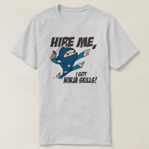 Stellen Sie mich Herr Ninja ein T-Shirt