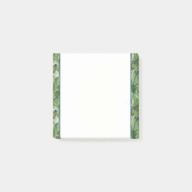 Stellen Sie Notizen für Pfauenfeathers ein (Vorderseite)