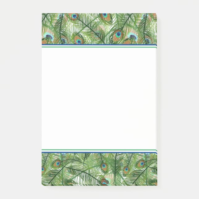 Stellen Sie Notizen für Pfauenfeathers ein (Vorderseite)