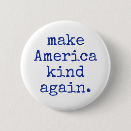 Stellen Sie politischen Knopf Amerika-Art wieder Button