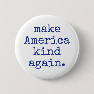 Stellen Sie politischen Knopf Amerika-Art wieder Button
