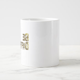 Stellen Sie sich anders heraus Jumbo-Tasse