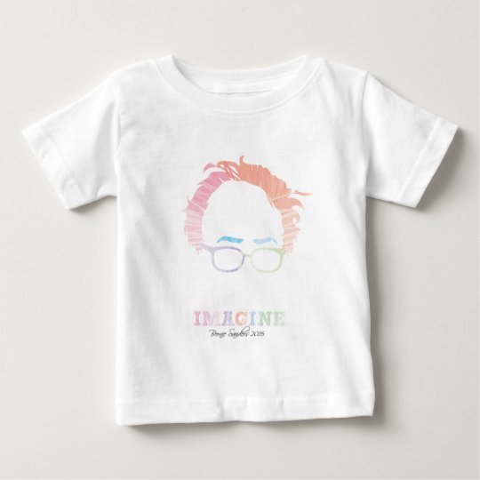 Stellen Sie sich Bernie-Sandpapierschleifmaschinen Baby T-shirt