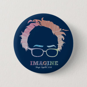 Stellen Sie sich Bernie-Sandpapierschleifmaschinen Button