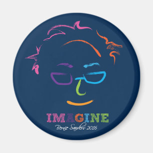 Stellen Sie sich Bernie-Sandpapierschleifmaschinen Magnet