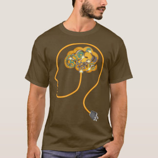 Stellen Sie sich den Geist einer denkenden Person  T-Shirt