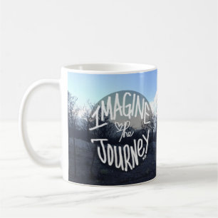 Stellen Sie sich die Reise-Kaffee-Tasse vor Kaffeetasse