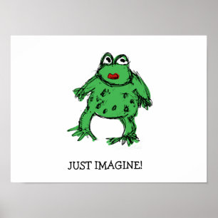 Stellen Sie sich einfach vor Poster