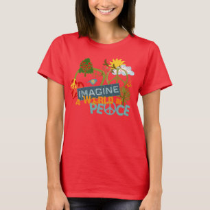 Stellen Sie sich Frieden vor T-Shirt