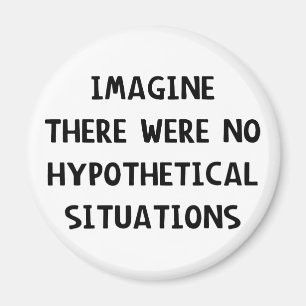 Stellen Sie sich hypothetisches vor Magnet