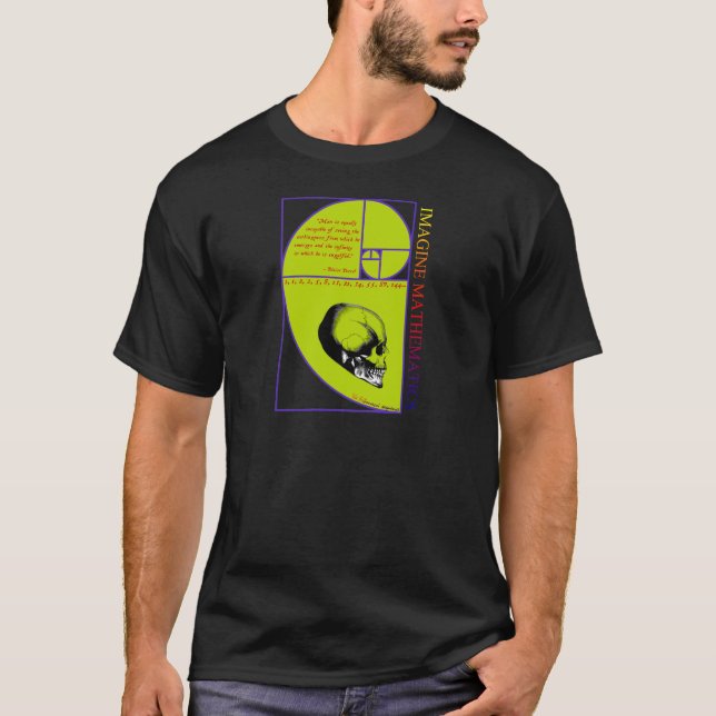 Stellen Sie sich Mathematik vor T-Shirt (Vorderseite)