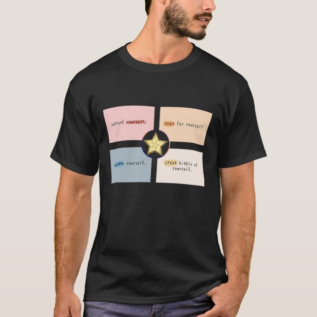 Stellen Sie sich selbst heraus: Inspiration für Te T-Shirt (Vorderseite)