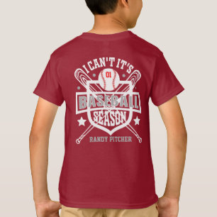 Stellen Sie sich vor, ich kann die Baseballsaisonp T-Shirt