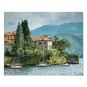 Stellen Sie sich vor, in serene Varenna, Italien z Fotodruck