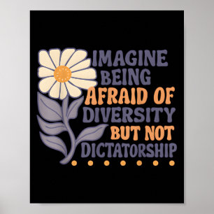 Stellen Sie sich vor, Sie hätten Angst vor Diversi Poster