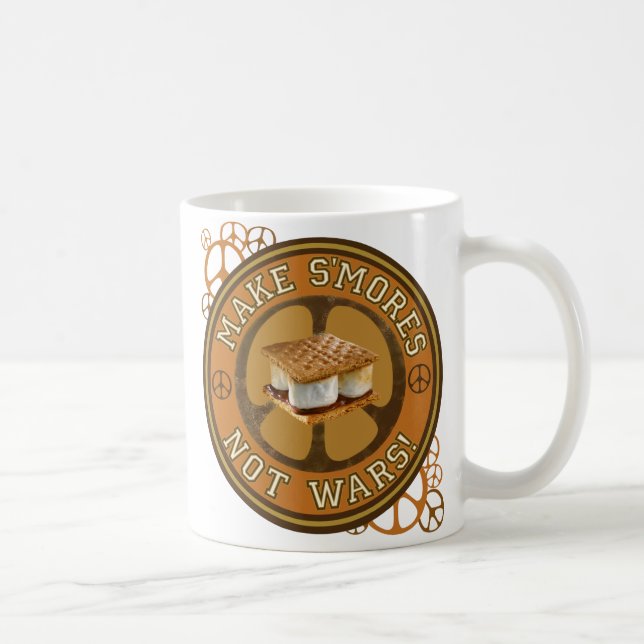 Stellen Sie S'mores nicht Kriegs-Tasse her Kaffeetasse (Rechts)
