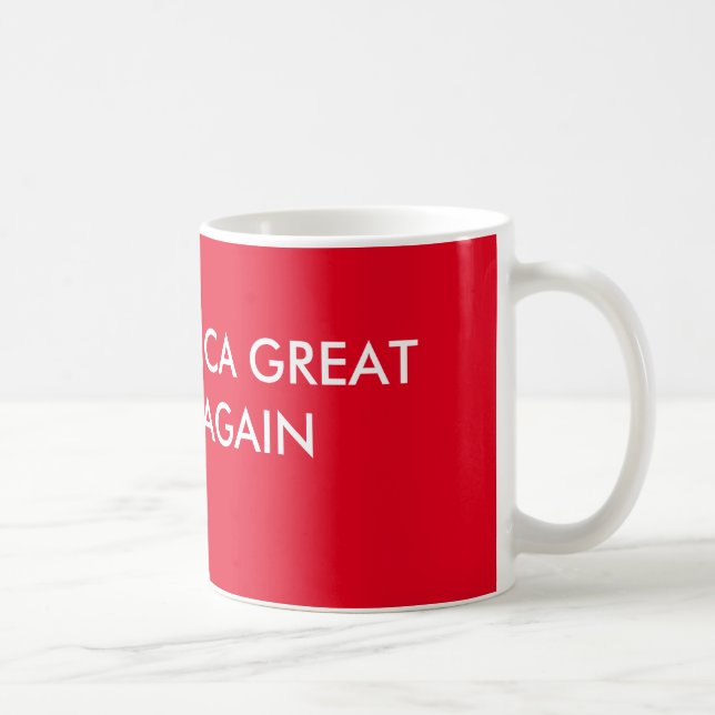 Stellen Sie Tasse Amerikas Großbritannien wieder (Rechts)