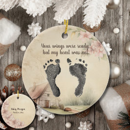 Stellen Sie Vintagen Speicher für Ihr Baby bereit Keramik Ornament