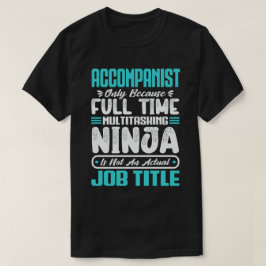 Stellenbezeichnung der Begleitperson - Funny Instr T-Shirt
