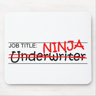 Stellenbezeichnung Ninja - Versicherer Mousepad
