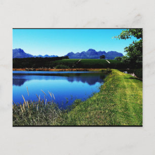 Stellenbosch "Die Weinberge" JTG Art Postkarte