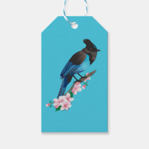 Steller's Jay Gift Tag Geschenkanhänger