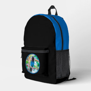 Steller's Jay - Original Foto Bedruckter Rucksack