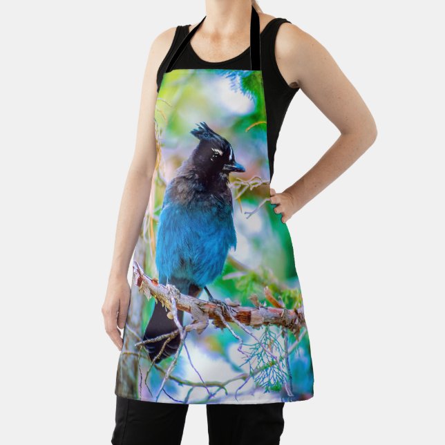 Steller's Jay - Original Foto Schürze (InSitu)