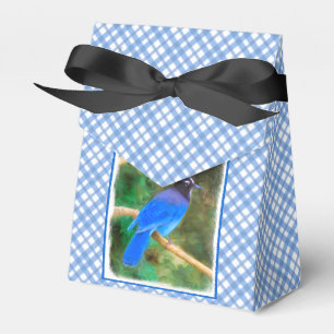 Steller's Jay Painting - Original Bird Art Geschenkschachtel