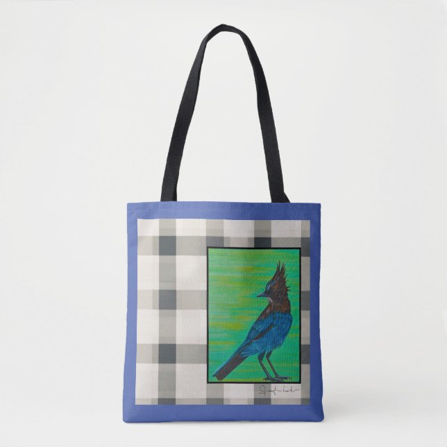 Stelllar Kariert Tasche (Vorderseite)